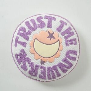 NEW 16x16 Cozy Bliss Trust The Universe Teen Decorative Pillow